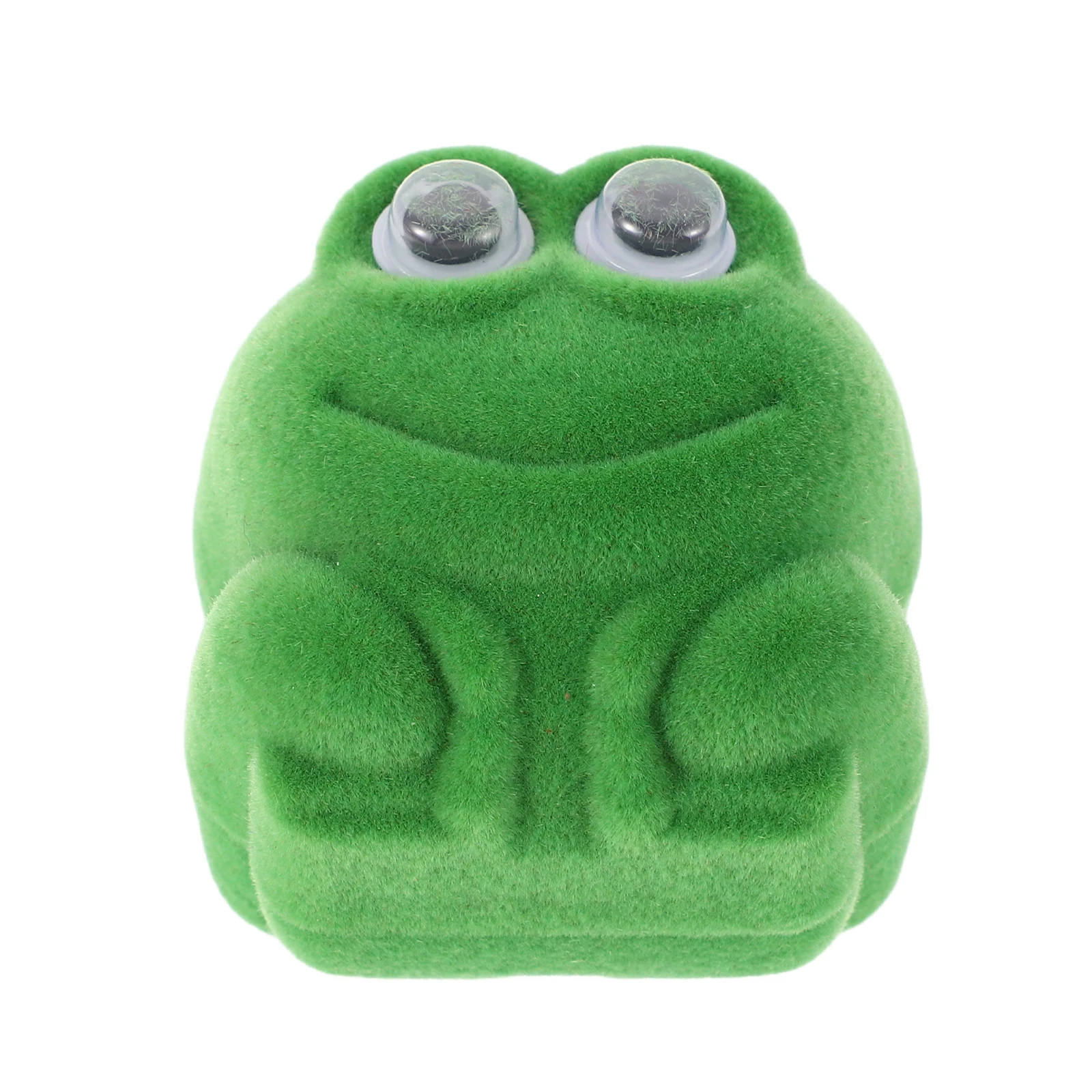 

2Pcs Delightful Frog Jewelry Box for Cute Design Earrings Rings Small Accessories Organizer Gift Green Jewelry Box