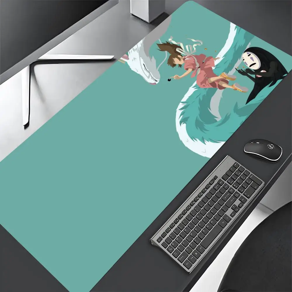 Gaming Abstract Large 800x400mm MouseMat Gamer XXL Mause Teclado Mecânico player Carpet PC DeskAnime S-spirited away Mouse Pad