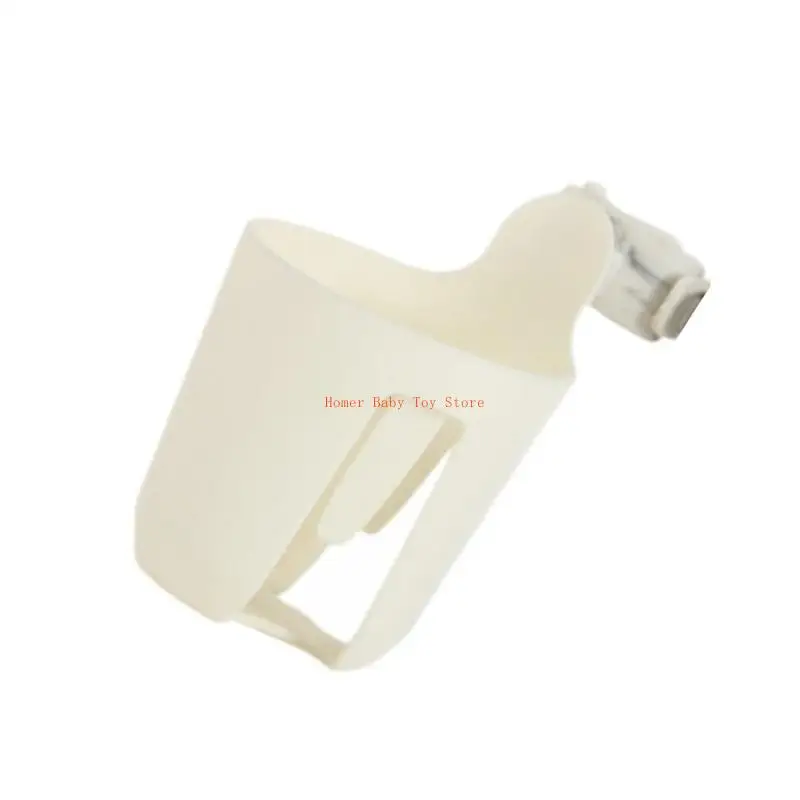 J0PF Strollers Attachment Cup Holder Stand Nonslip Desain Dasar Lebar Pemasangan Mudah untuk Sebagian Besar Kereta