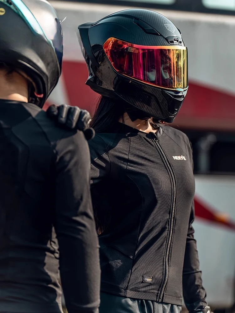 Vêtements d'armure pour moto et cyclisme, vêtements d'été en maille respirante pour hommes et femmes, vêtements de course de Locomotive