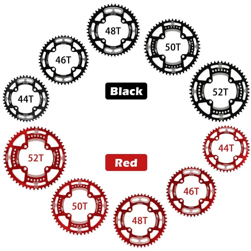 Round Bike Chainring 104BCD 40 42 44 46 48 50 52 T MTB mountain bike chainwheel 104 bcd for Shimano/SRAM/FSA Crank 7-11S Chains