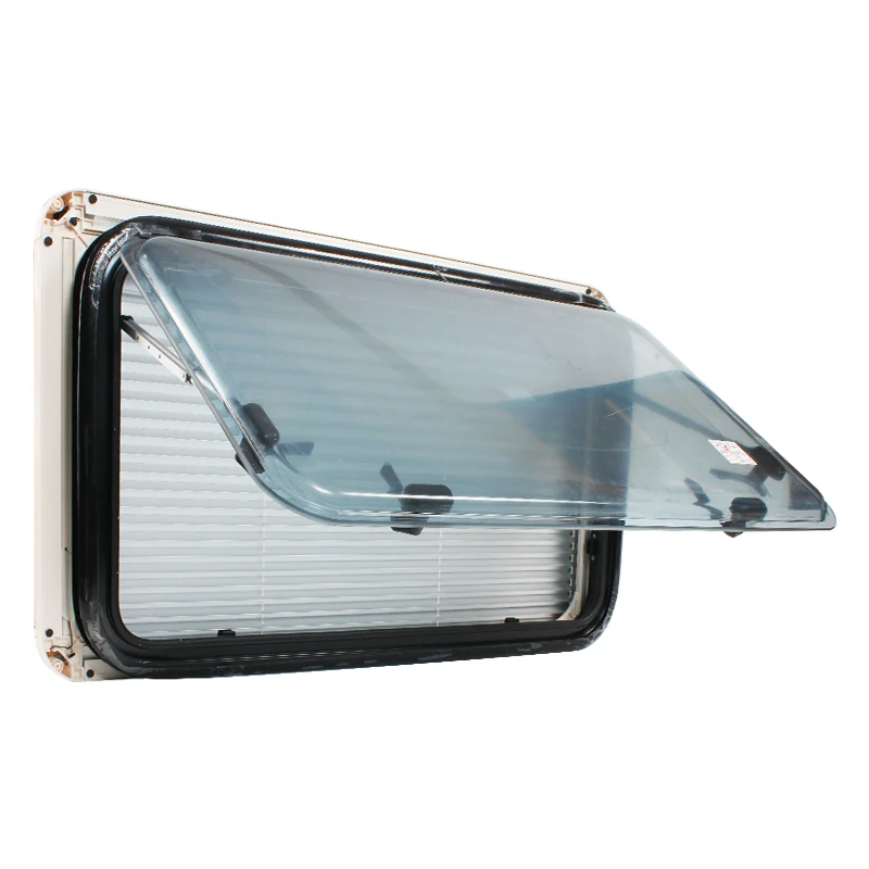 H550xW1100 Double Glazing Acrylic Sunshade Blinds UV-resistant E-Mark Camper Motorhome Caravan RV Accessories Custom Sizes