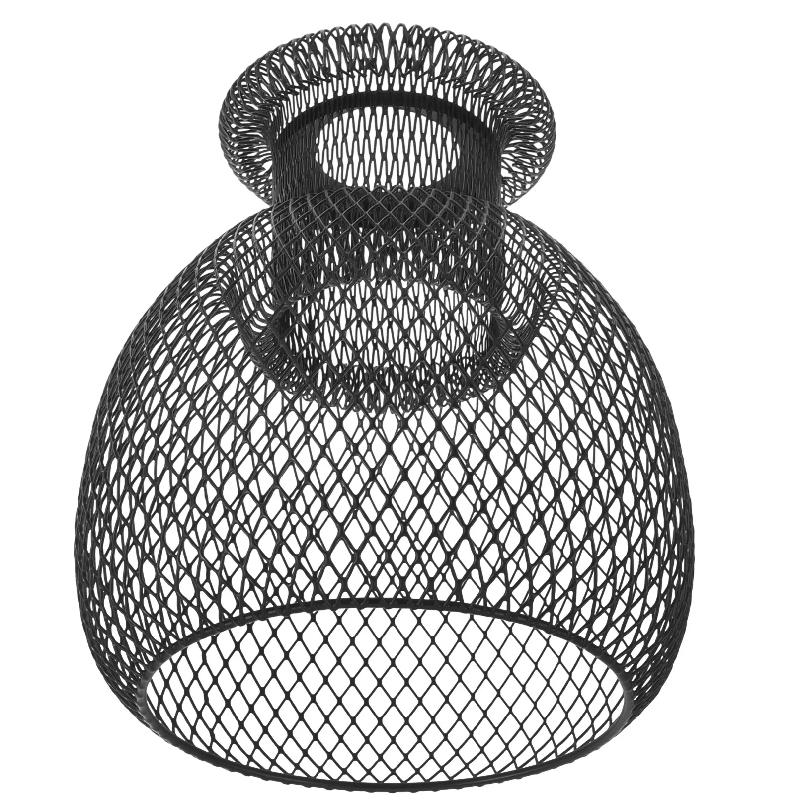 

Pendant Light Shade Iron Wire Hollowed Cage Lamp Cover Durable Guard for Ceiling Pendant Lampshades Lamp Shades