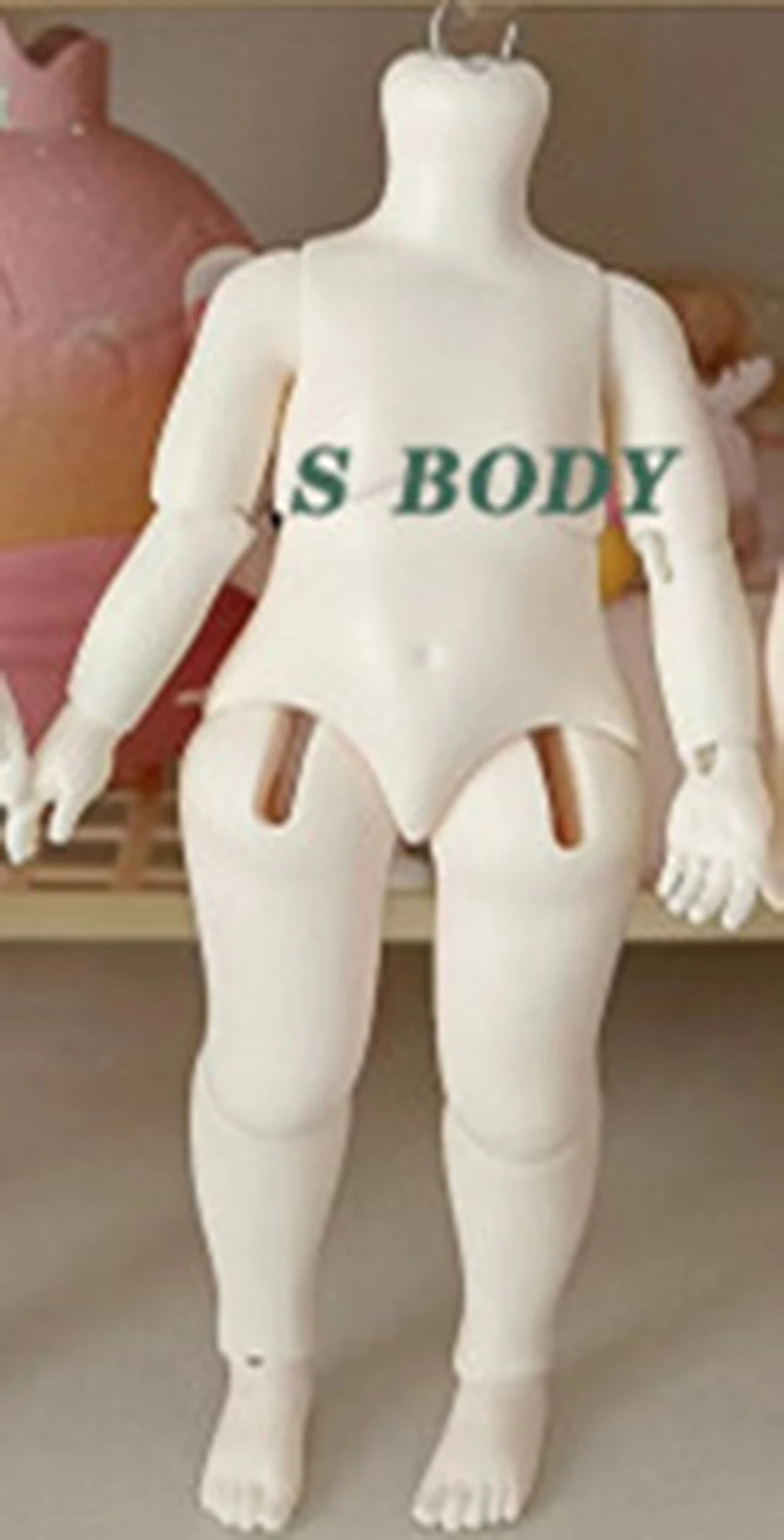 Qbaby body 1/8 or 1/6 bjd recast body