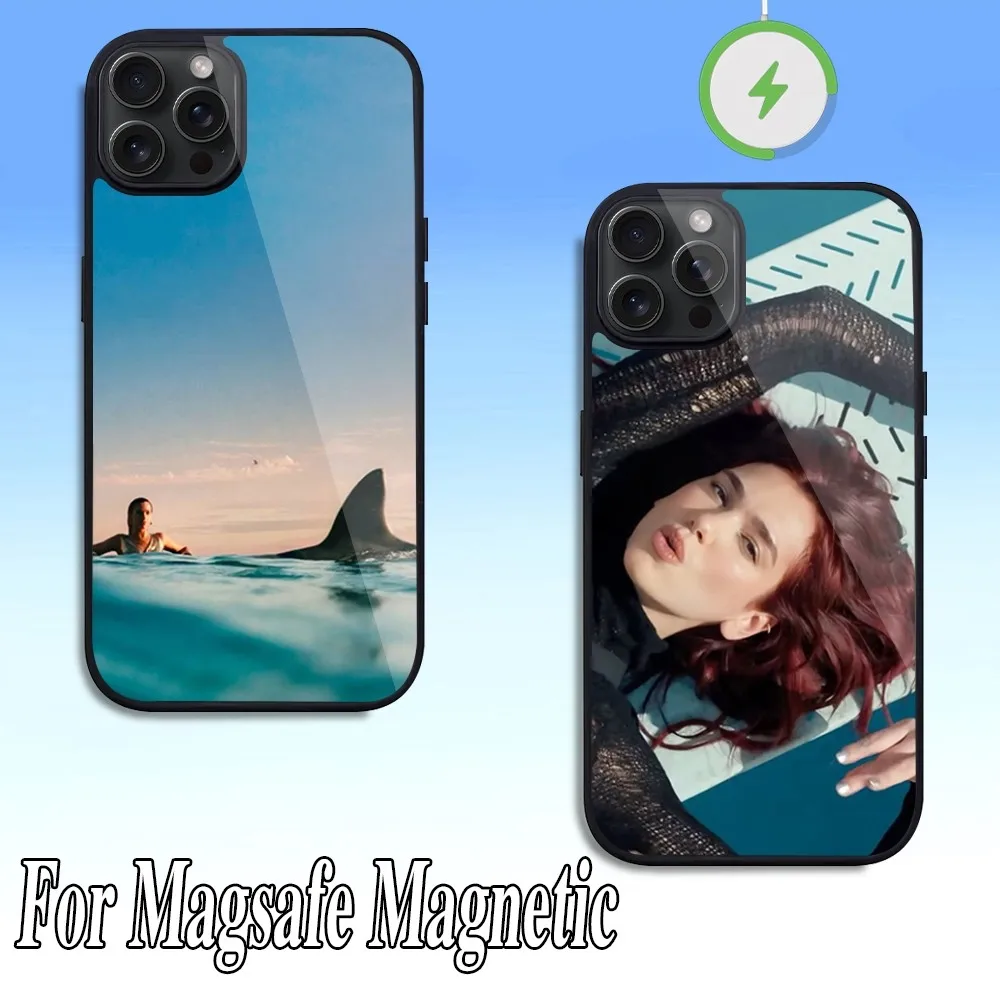 D-Dua Radical Optimism L-Lipa Phone Case For iPhone Magesafe Magnetic 11 Mini 12 13 14 Max 15 Pro Plus Shell