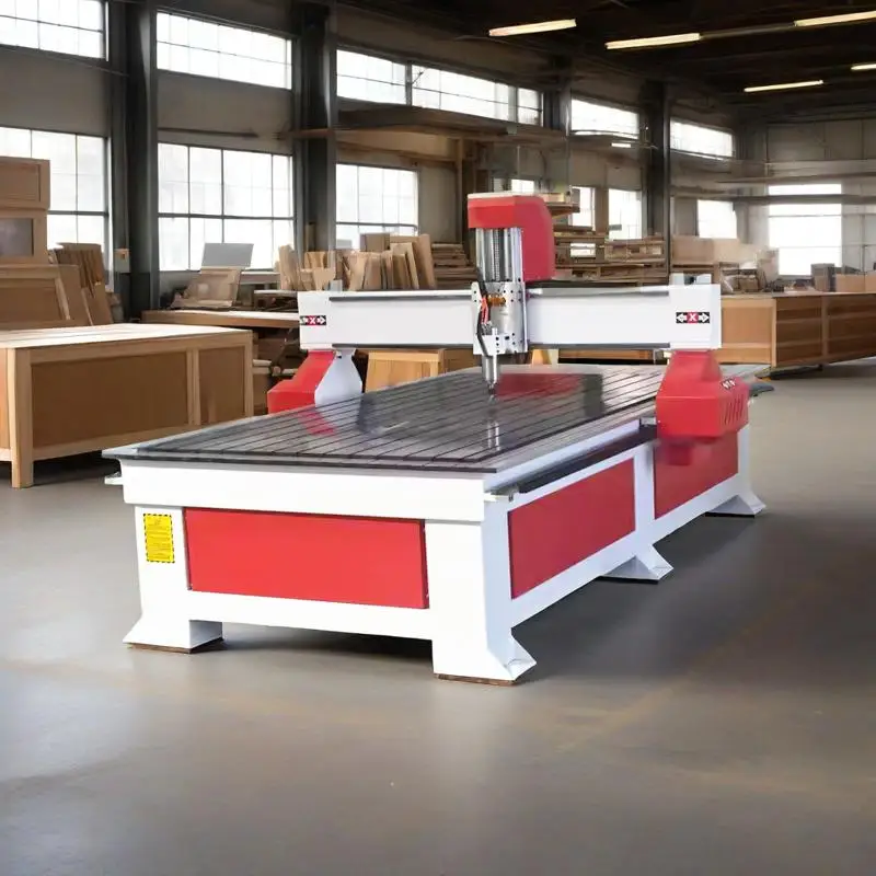 3 Axis 1325 CNC Woodworking Router ATC Vacuum Suction Cup Woodworking Table 4*8 Feet Woodworking CNC Engraving Machine view 2