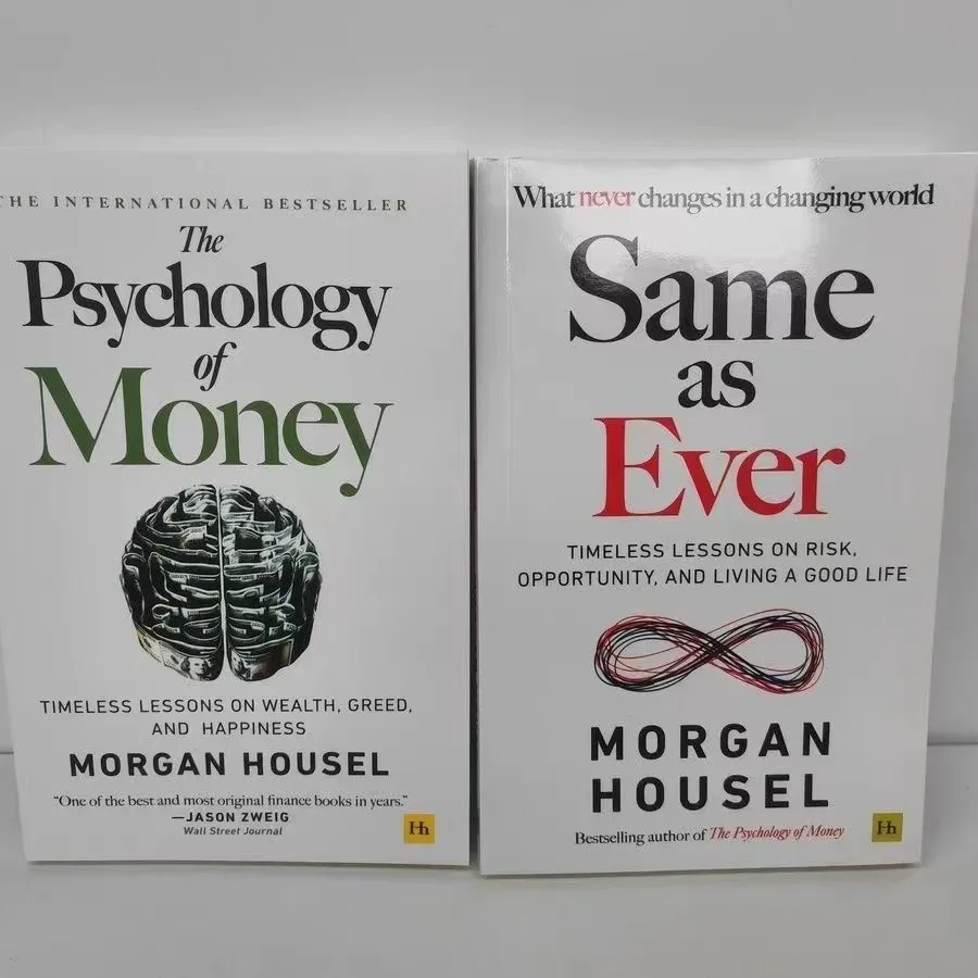 2 Boeken Van Morgan Housl De Psychologie Van Geld En Hetzelfde Als Altijd Boek In Engelse Paperback