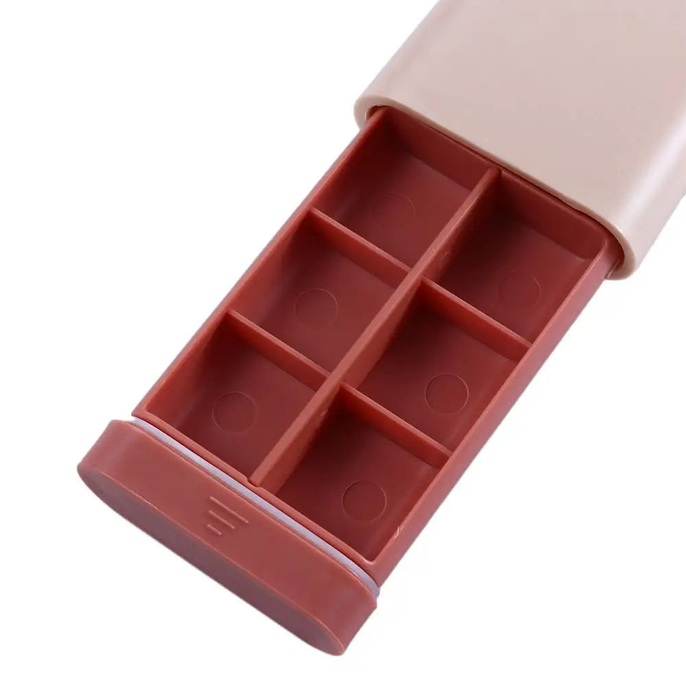 Plastic High Quality Organizer Case Sealed Dust-Proof Travel Tablet Pill  Kit Pill Case Dispenser Pill Box Pill Splitter Holder