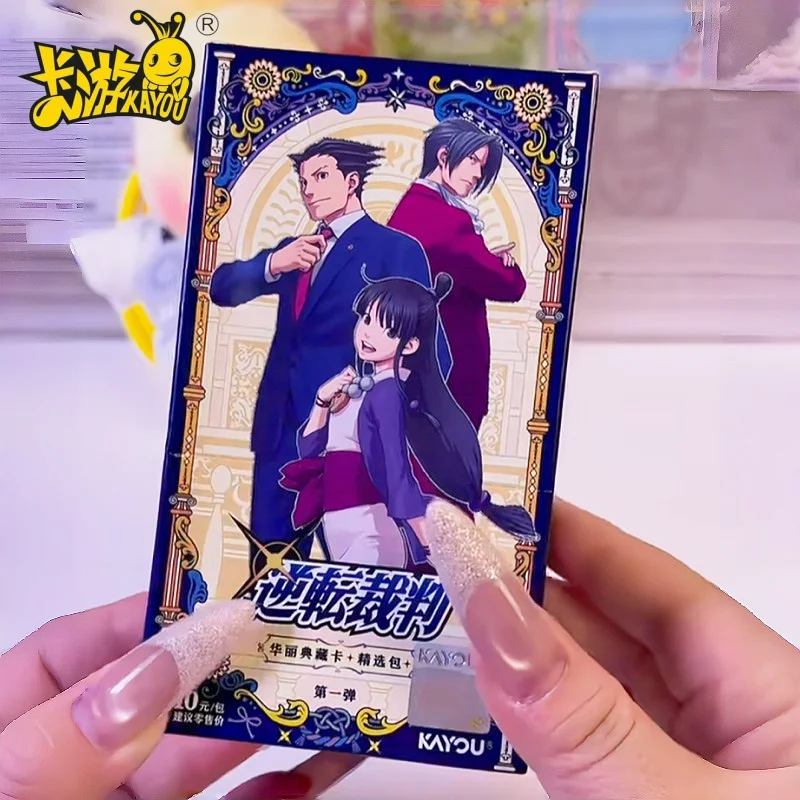 

Оригинальный набор коллекционных карточек KAYOU Phoenix Wright: Ace Attorney - Trials And Tribulations, том 1, аниме-подарки