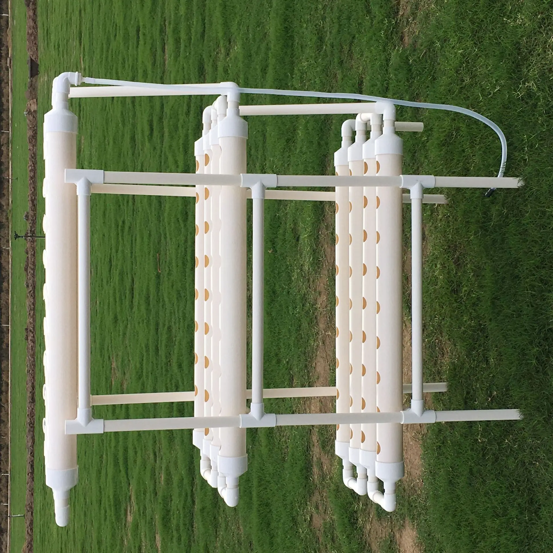 Multi-Layer Pipeline Hydroponic System Vertical Soil-Free Vegetable Planter for Home Garden Growing