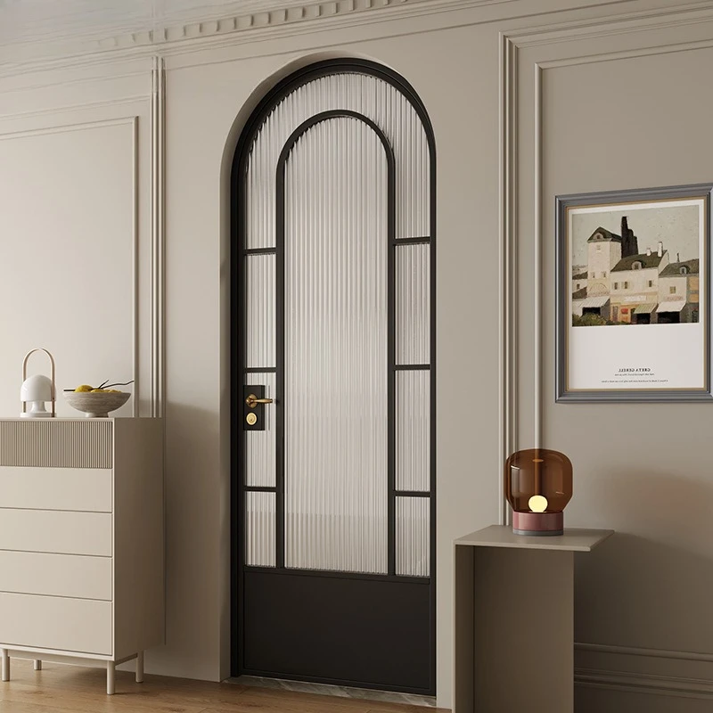 French Arched Retro Door, Aluminum Glass Door 3