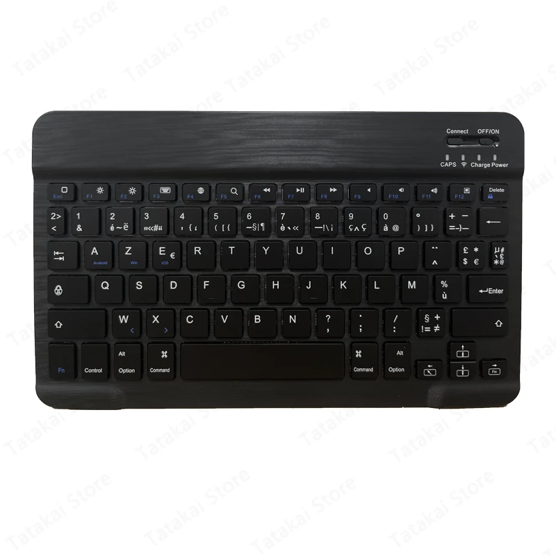 Imagem -05 - Clavier Azerty Keyboard Case Capa para Samsung Galaxy Tab s6 Lite Russo Espanhol 10.4