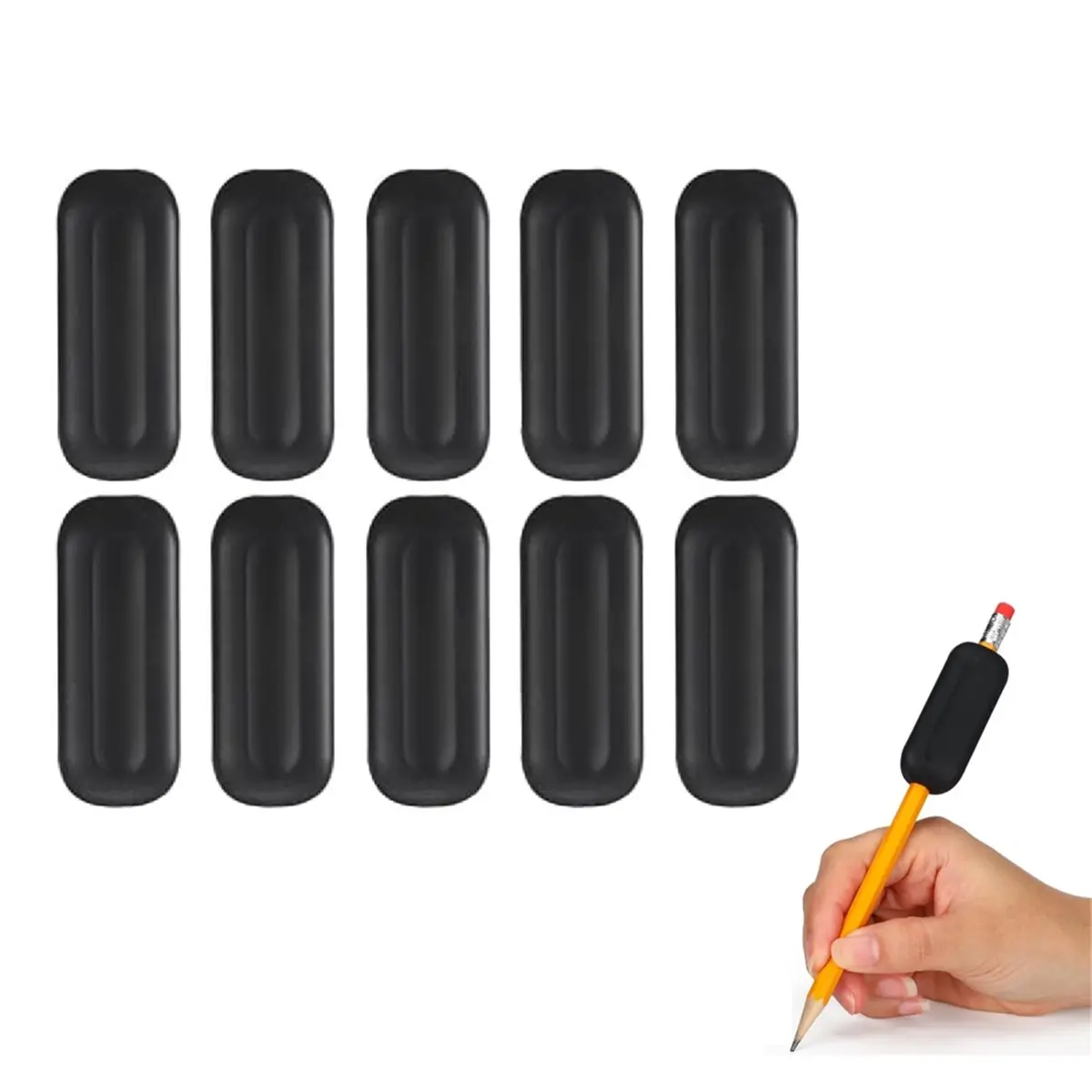 10Pcs Pencil Weighted for Kids Handwriting 1oz Weighted Pencil Silicone Handwriting Aid Writing Posture Correction Tools