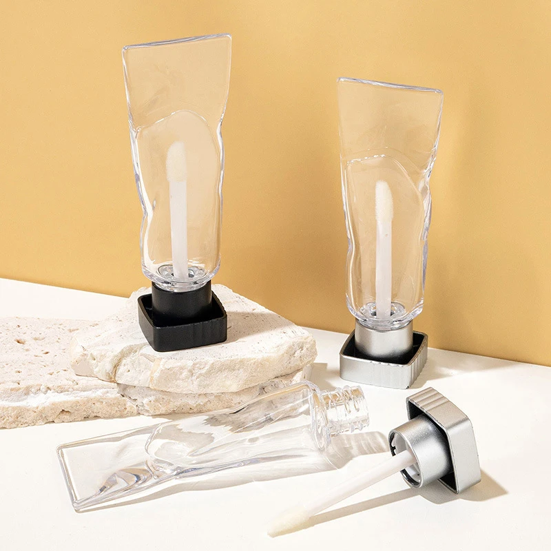 Lipgloss Concealer Tubes DIY Lip Glaze Empty Tube Toothpaste Type Lip Gloss Tube Refillable Bottle Liquid Container Bottle