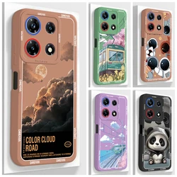 Funda for Infinix Note 30 Pro Case X678B Cartoon Soft Silicone Straight Edge Cover for Infinix Note 30pro Note30Pro Cases Coque