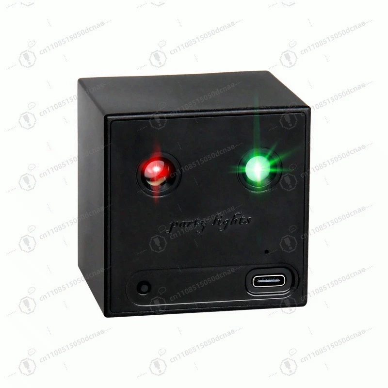 

Portable rechargeable laser light ktv flash household bouncy colorful light outdoor camping laser voice-activated stage light