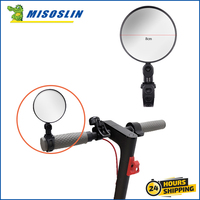 Electric Scooter Rearview Mirror for Xiaomi M365 Pro 1S Pro2 for Ninebot ES1 ES2 ES3 ES4 Max G30 /Razor Bicycle Mirrors Parts