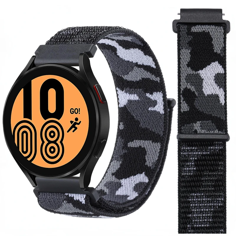 

Нейлоновый ремешок 22 мм 20 мм для Samsung Galaxy watch 3 4 5 Huawei watch GT GT2/3 Pro Спортивные часы дышащий браслет для Amazfit GTR