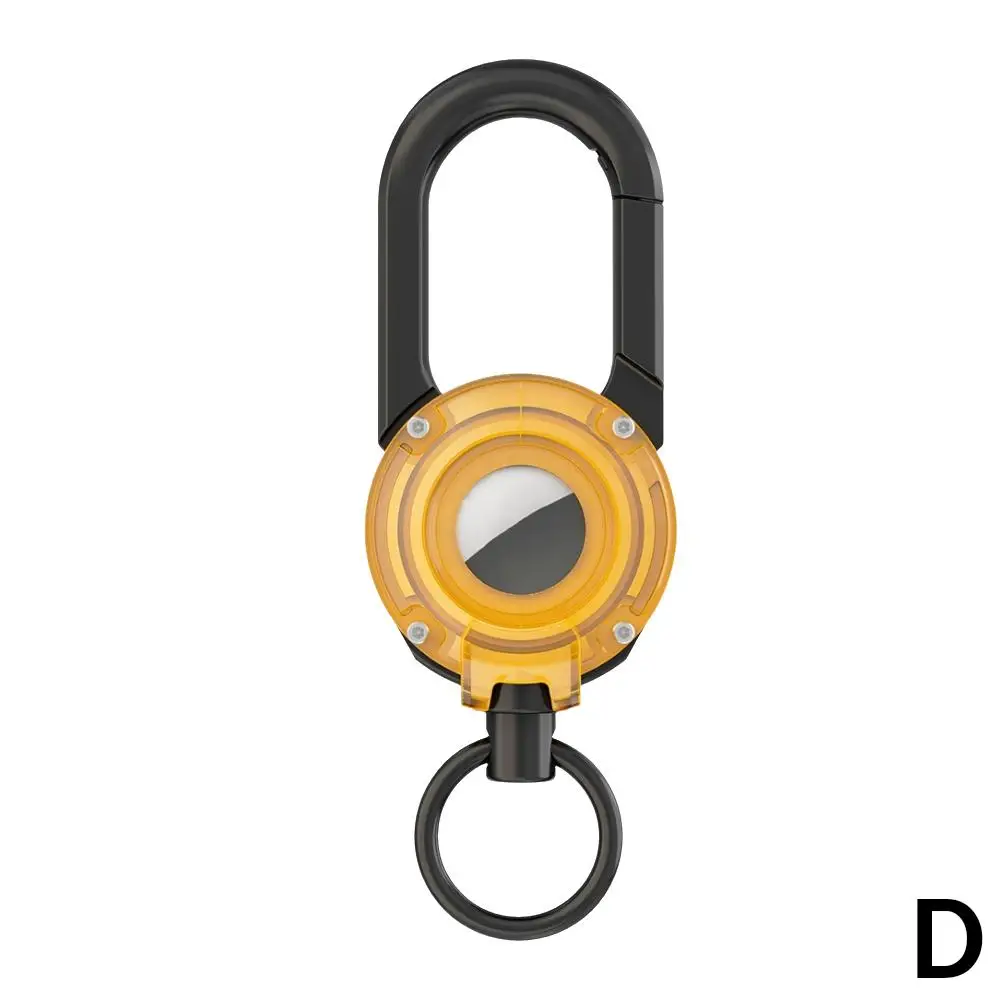 Силиконовый чехол-цепочка для Airtags, защита от ударов, защита от царапин, защитный держатель из ТПУ, воздушные бирки S9s1