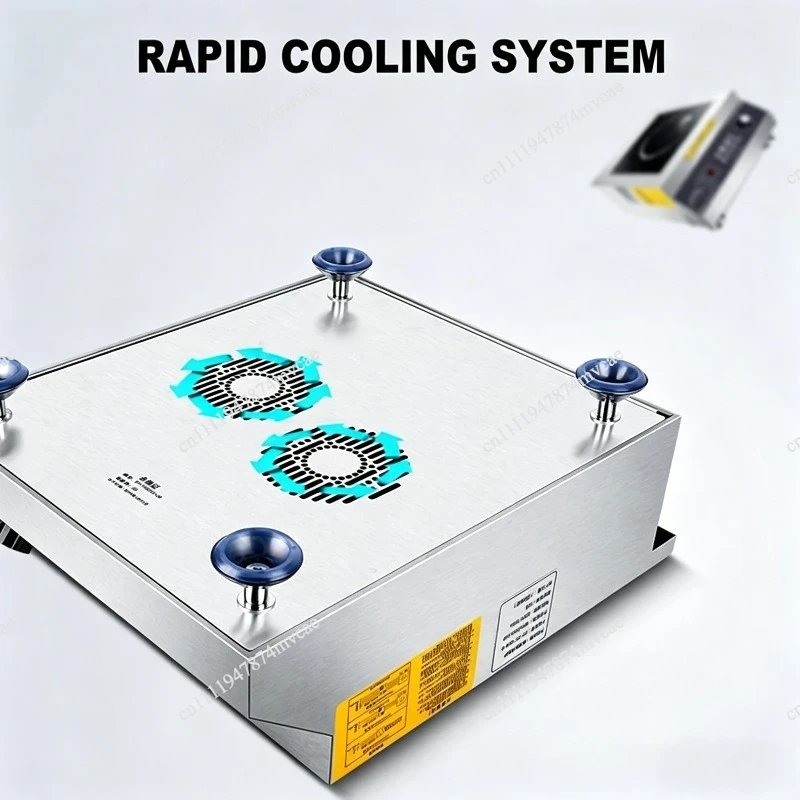 2025 New Come 5000W Commercial Induction Cooker Desktop High Power Stir-Fry Canteen Hotel Appointment Timing Cooktop