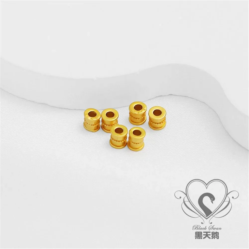 

14-каратное золото, матовое золото, двухслойная бусина, бочонок, бусина, ювелирные изделия своими руками, браслет, ожерелье, свободные бусины, аксессуары, бусины