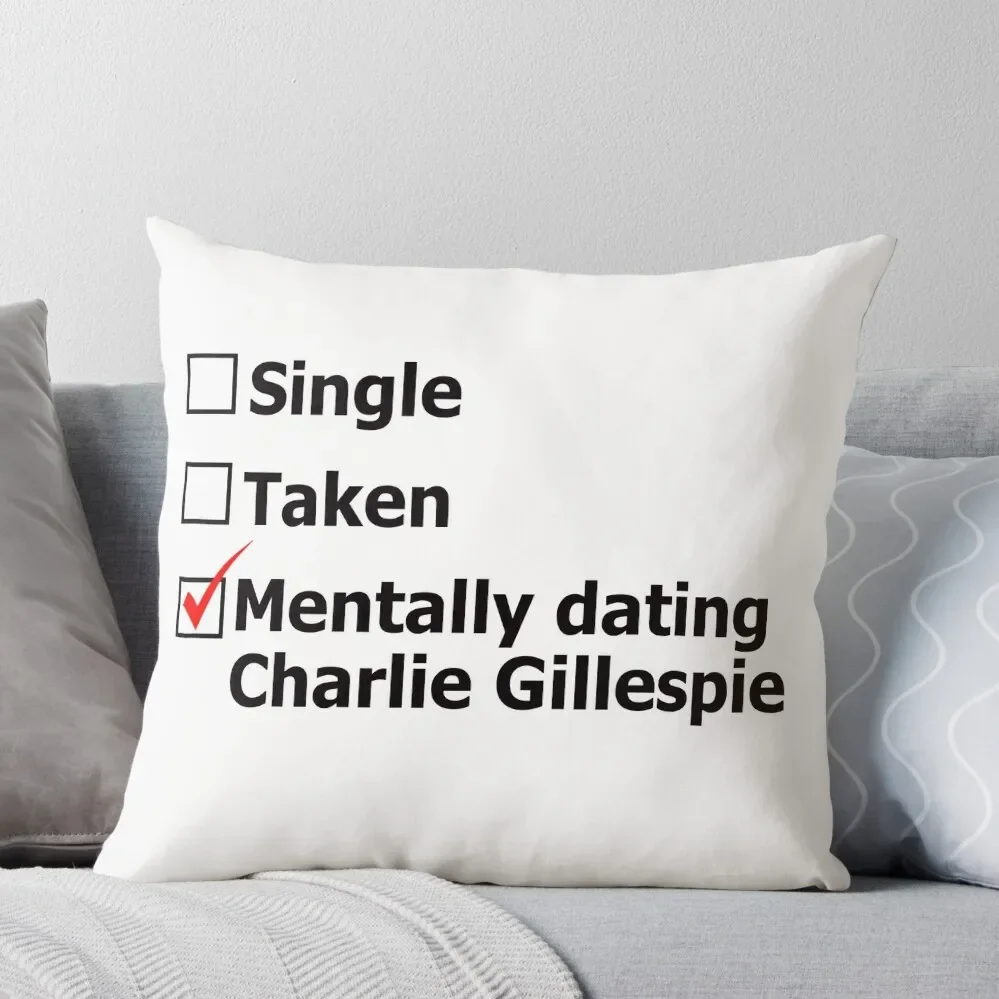 

Mentally dating Charlie Gillespie Throw Pillow Elastic Cover For Sofa Pillowcases