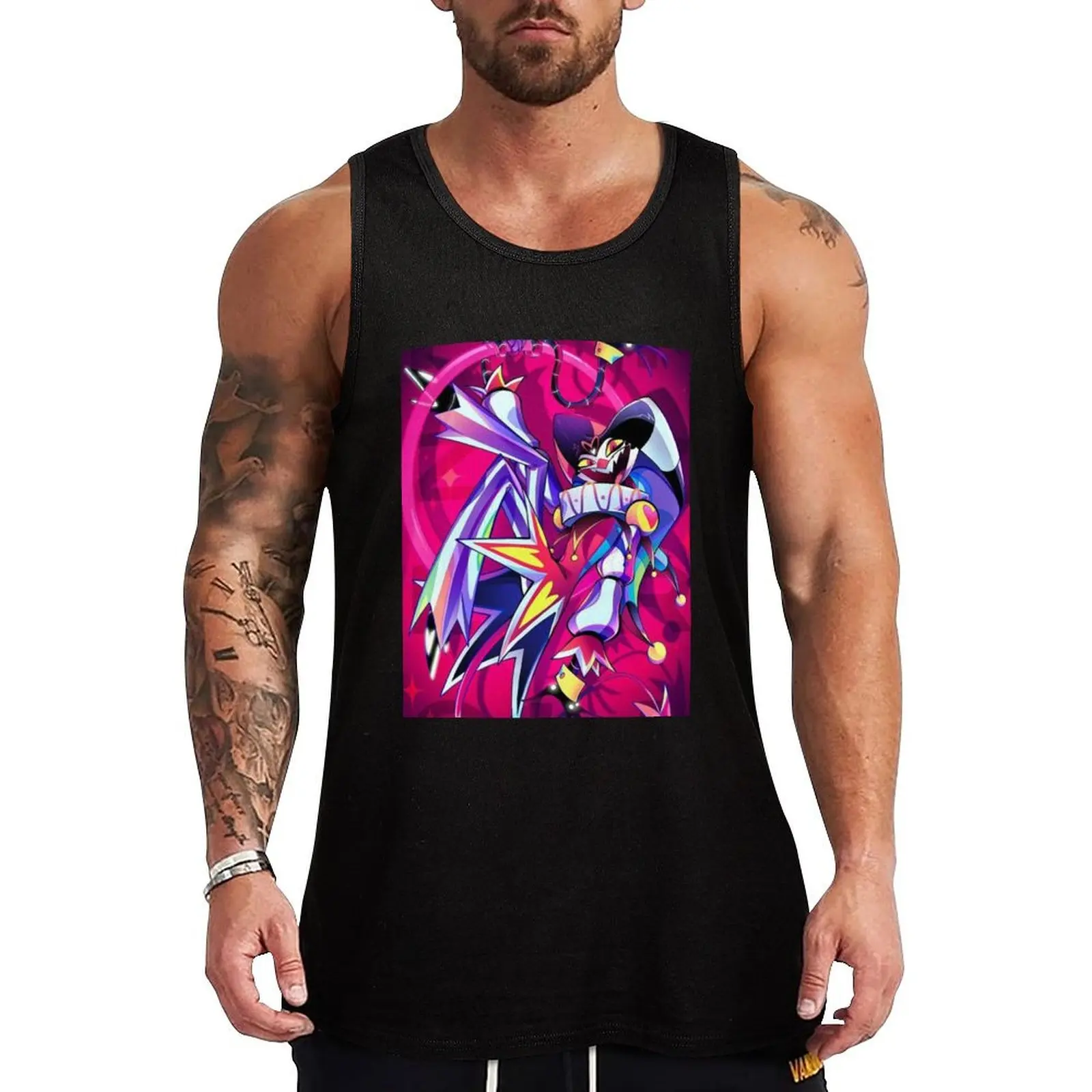 Helluva Boss - Fizzarolli Tank Top Urban Tank Top Streetwear Casual Sleeveless Shirt