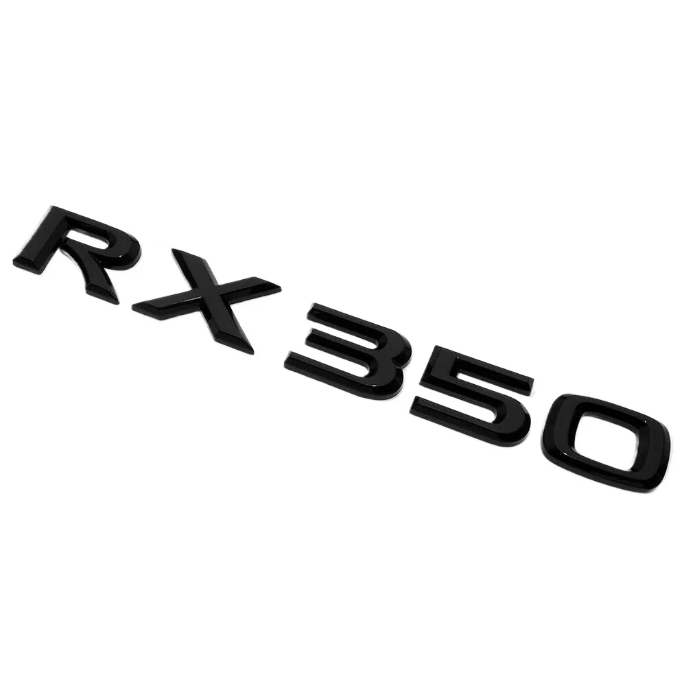 

Lexus Liftgate Gloss Black RX 350, значок с буквенным логотипом, автомобильная эмблема, замена F-Sport