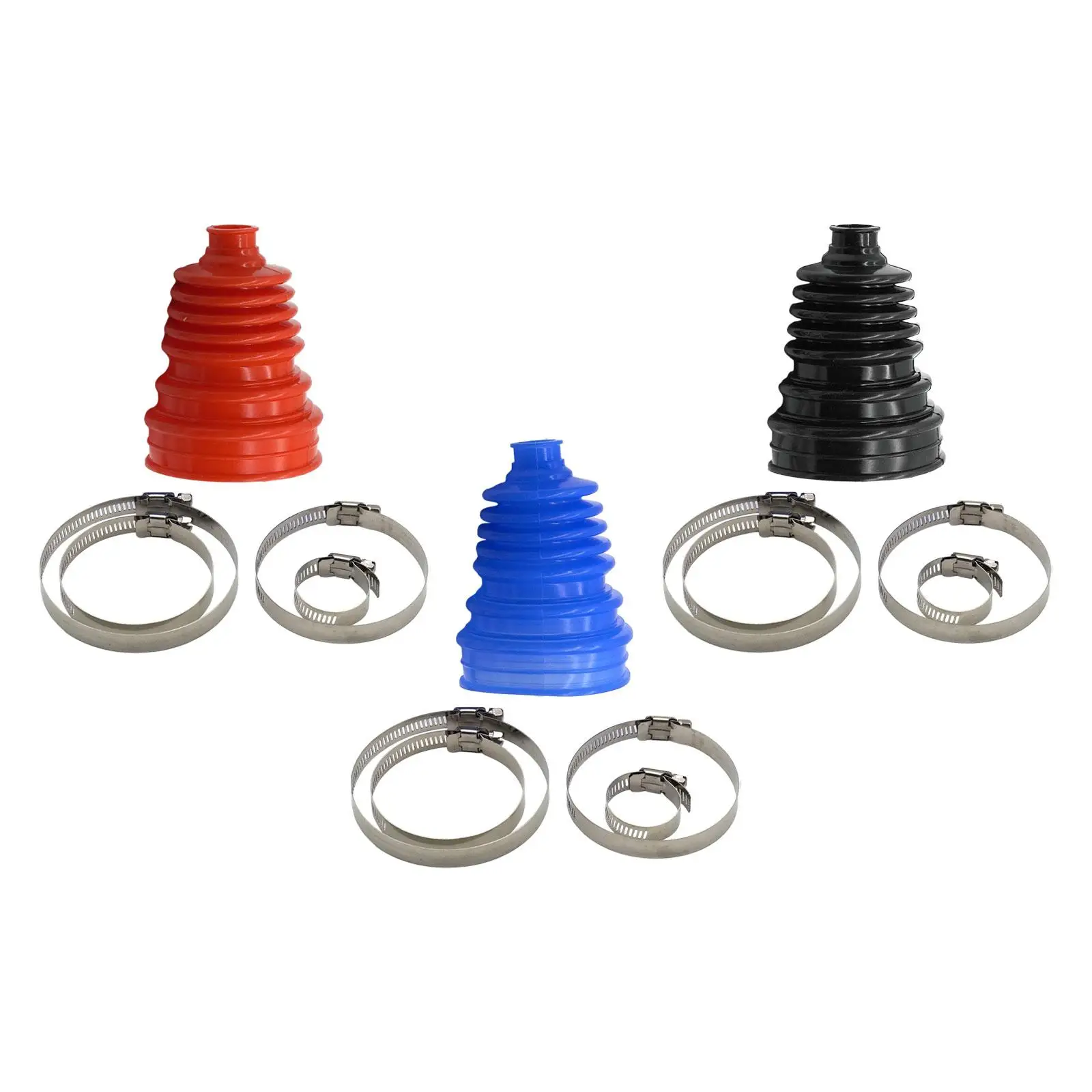 

CV Boot with 4 Clamps Rubber Accessory Easy Installation Wear Resistant