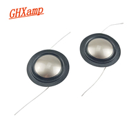 GHXAMP Aluminum Skeleton 25.4mm Coil imported Titanium Membrane + Silk edge 25.5core For JBL 026TS HIVI Tweeter Voice Coil 2PCS