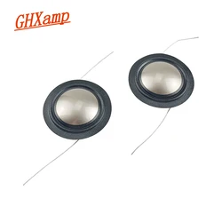 GHXAMP Aluminum Skeleton 25.4mm Coil imported Titanium Membrane + Silk edge 25.5core For JBL 026TS HIVI Tweeter Voice Coil 2PCS