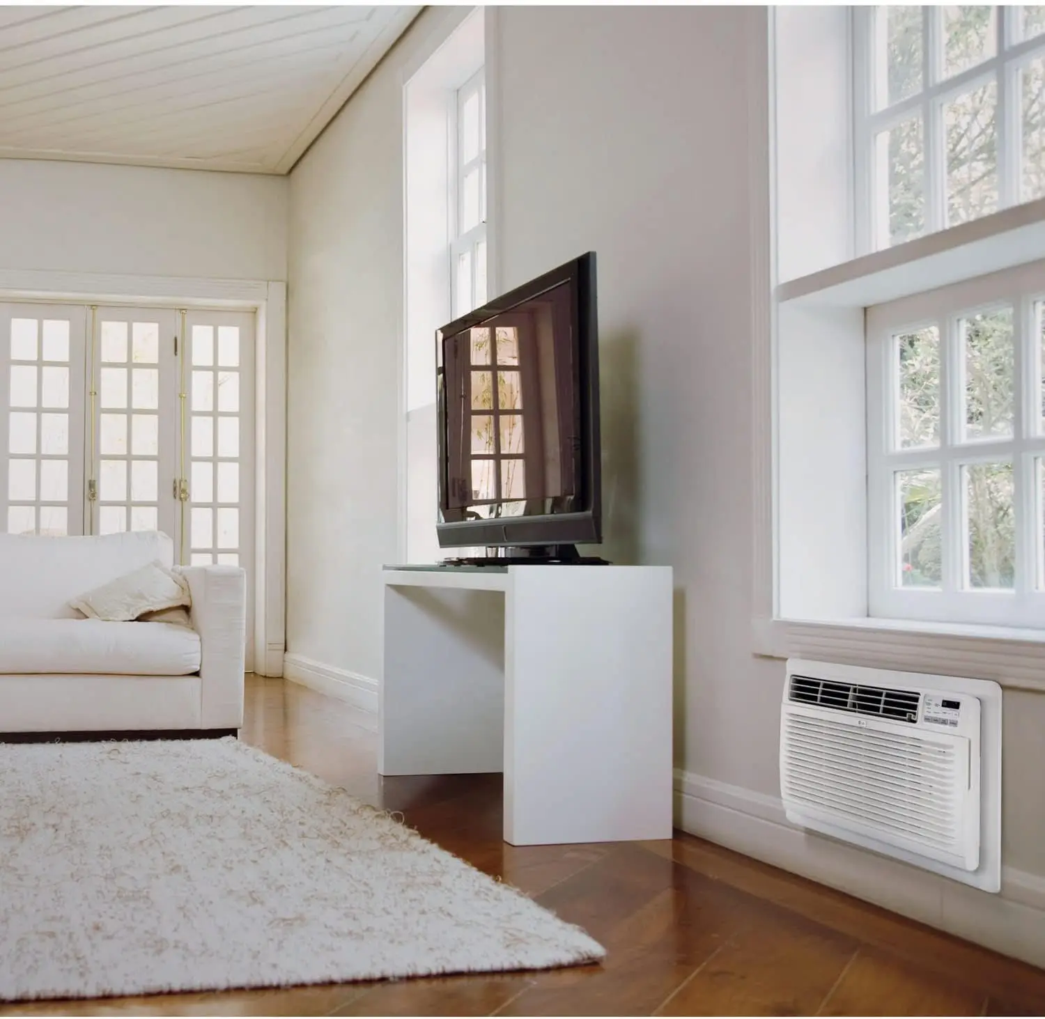 7,800 BTU Through the Wall Air Conditioner, 115V, AC Wall Unit for Rooms up to 330 Sq. Ft., Perfect for Bedroom or Office,