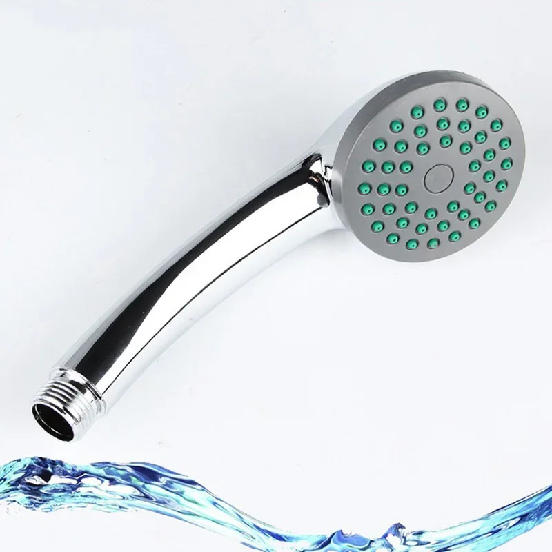 1x ABS Handheld Showerhead Single Function Shower Sprinkler Head Spray Bath Fast Flushing Technology ABS Engineering Plastic New