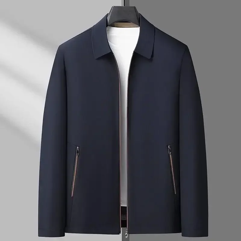Veste de costume intelligente et décontractée pour hommes, manteaux d'extérieur de haute qualité, ve