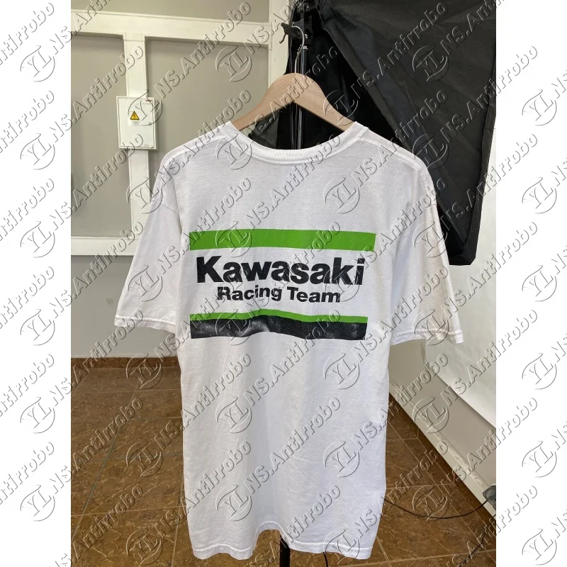 

25-26 летняя новая мужская футболка Kawasaki Ninja Locomotive Motorcycle Factory Team для мальчиков, одежда для велоспорта на заказ, тренировочный топ для детей/взрослых