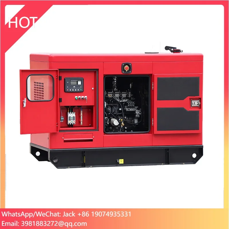 220V 230V Home Generators 8kw 10kw 12kw 15kva 20kva 24kw 30kva Kubota Perkin Generator Generator Price