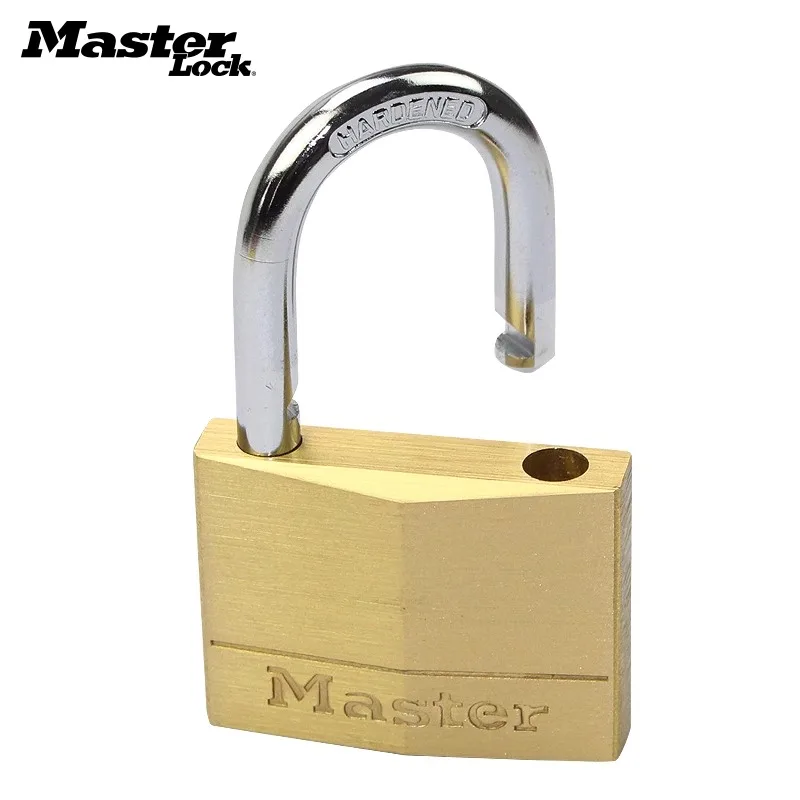 Latão sólido Master Lock para casa, cadeado, mesma flor, armazém, 150