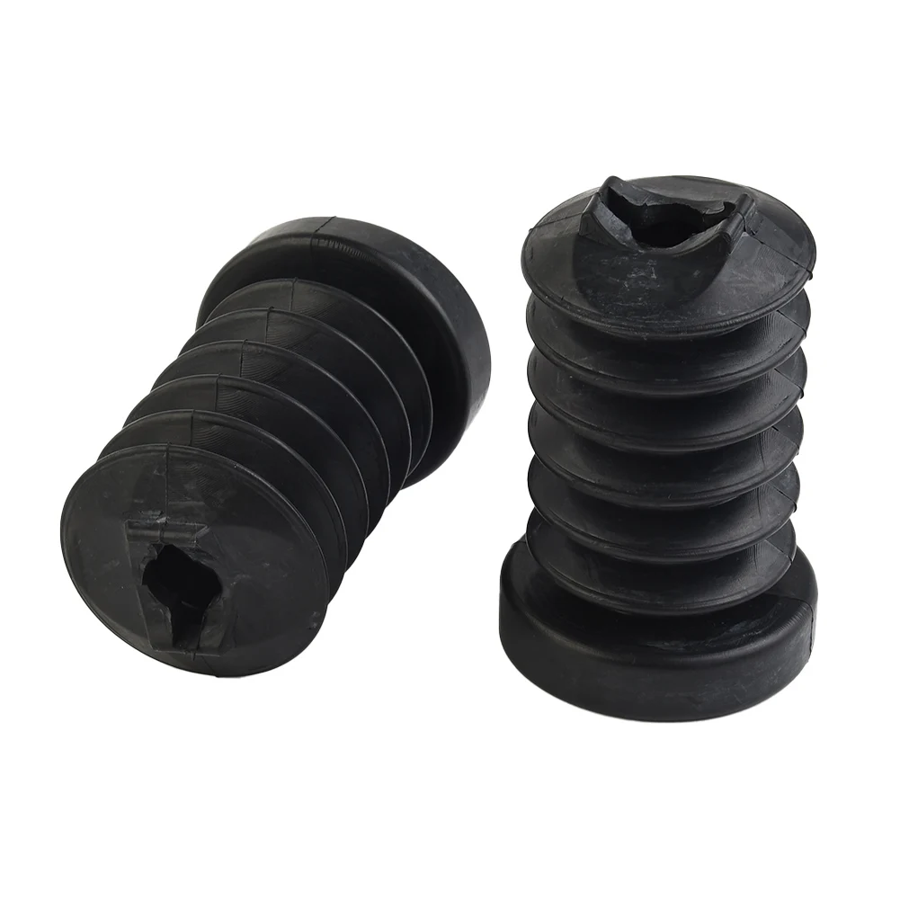 Keep Your For Honda GL1200 GL1200A Shocks Clean and Protected with these Black Boot Gaiters Drive with Confidence