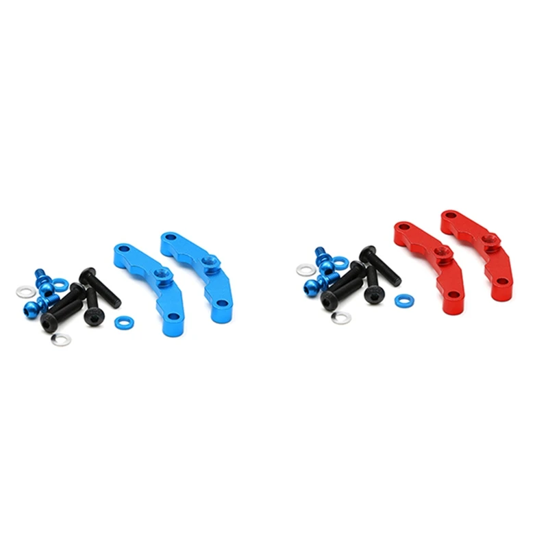 RC Car Upgrade Wave Box Push Rod Bracket Kit 54651 For TAMIYA TT02 TYPE-S RC Car Upgrade Accessories Blue