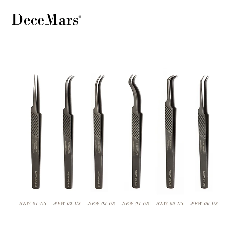 DeceMars New Type Eyelash Extension Tweezers