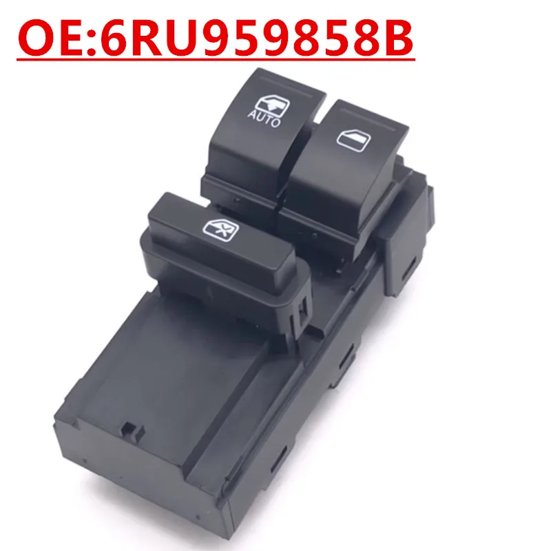 

OE: 6RU959858B Подходит для Volkswagen Polo 2013, переключатель стеклоподъемника, главный переключатель