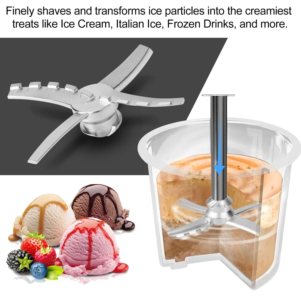 Blade Replacement Accessories For Ninja Creami Deluxe NC501 Series Ice Cream Makers, Replacement Parts For Ninja Creami-[Mriae P