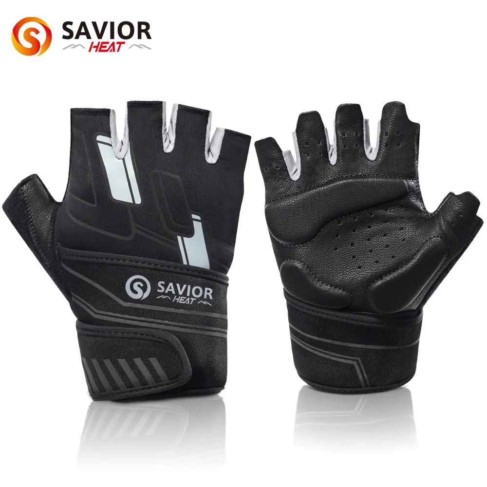 Gym Fitness Training Gloves for Men Women Body Building Half Finger Non-Slip Glove Wrist Support Weightlifting Sports 2023