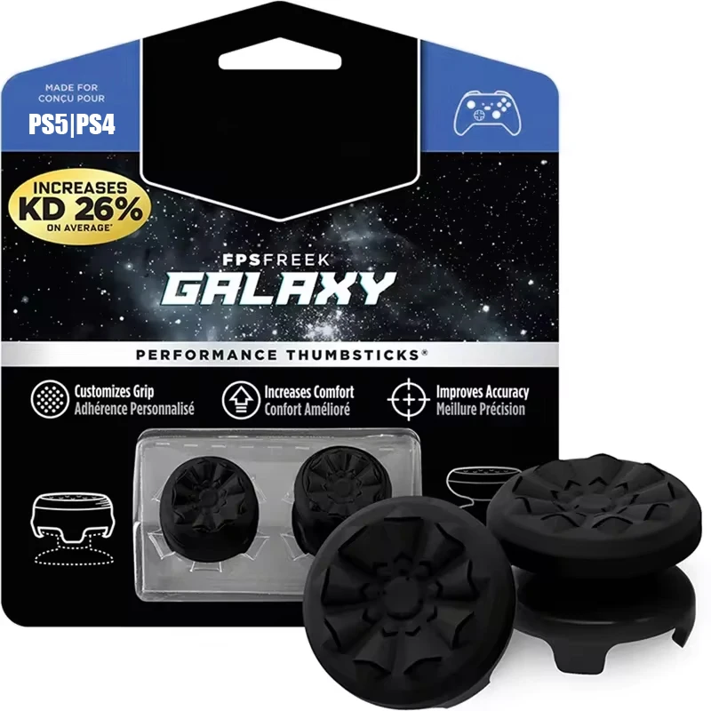Freek Galaxy Performance Thumb Grip Caps Silicone Analog Stick Protect non-slip Cap Cover For PS4/PS5 Xbox Series S/X Controller