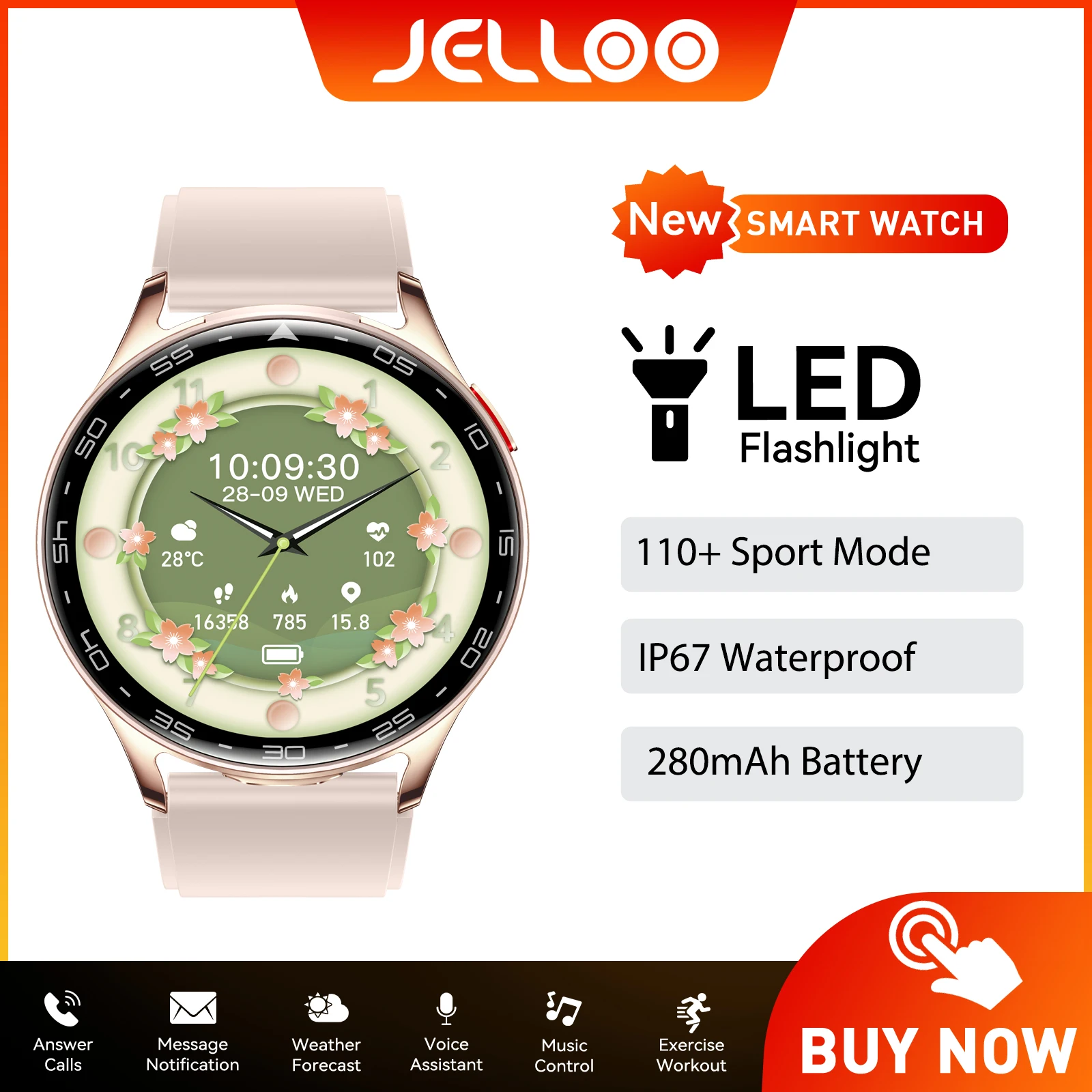 

Смарт-часы EIGIIS для мужчин с наушниками Bluetooth-вызовом 1,39-дюймовый HD-экран 2 в 1, уличные умные часы IP67, водонепроницаемый фитнес-трекер