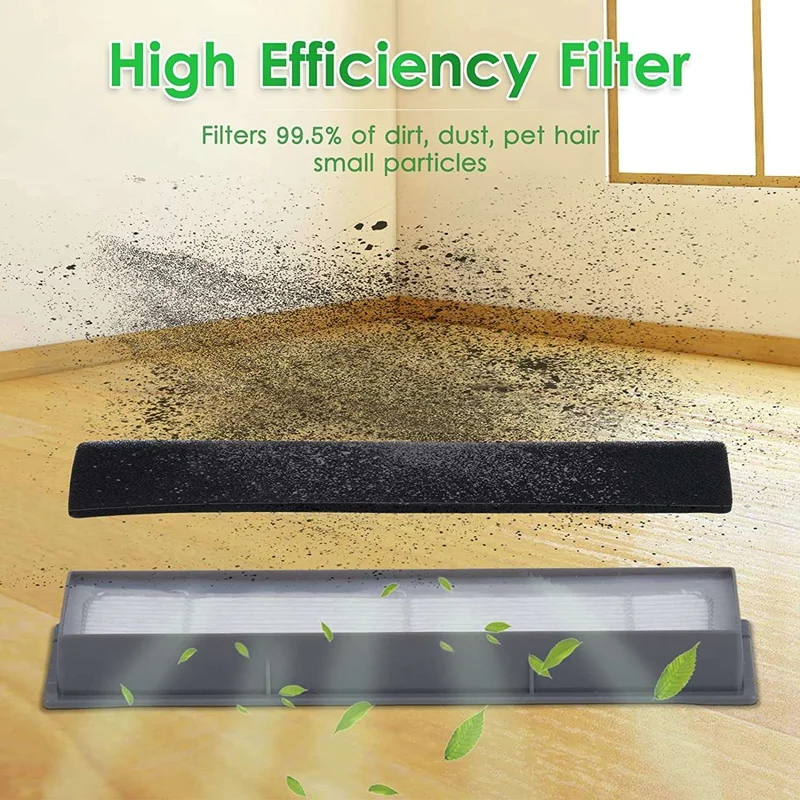 Новый фильтр Hepa, боковая щетка, основная щетка, тряпки для швабры для серии ECOVACS Deebot T9 AIVI, замена робота-пылесоса