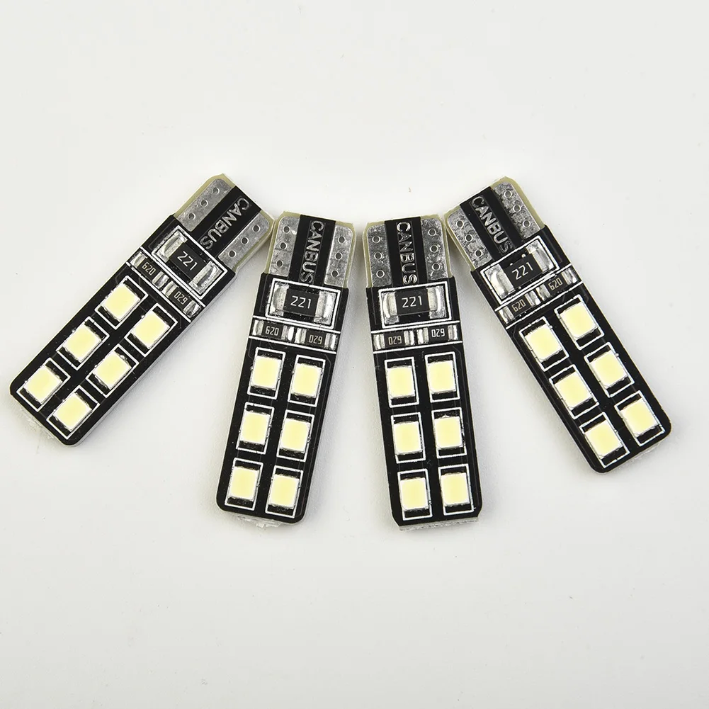 4Pcs Error Free Eyebrow Eyelid Light Bulb/158/164/168/2825 12SMD-2835 LED Lights For Mercedes For Benz W204 C300 C350