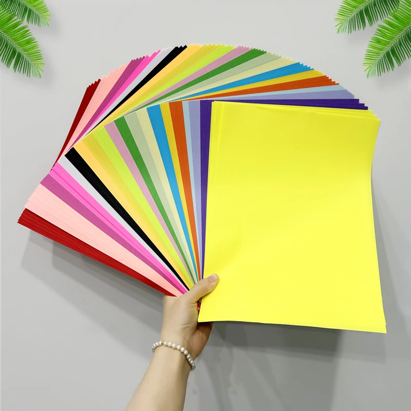 100 Stück Origami-Papier 15cm Quadratisch, Doppelseitig Farbiges Faltbares Papier, Mehrfarbiges DIY-Bastelset für Kinder Schüler Scrapbooking – Detail 7