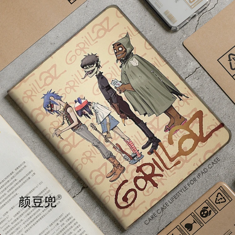 

Anime Gorillazs Hot Case For iPad 11th 2025 iPad Air 45 Mini 5 6 Case Luxury Silicone For Pro 12.9 11 iPad 10th Protective Pro13