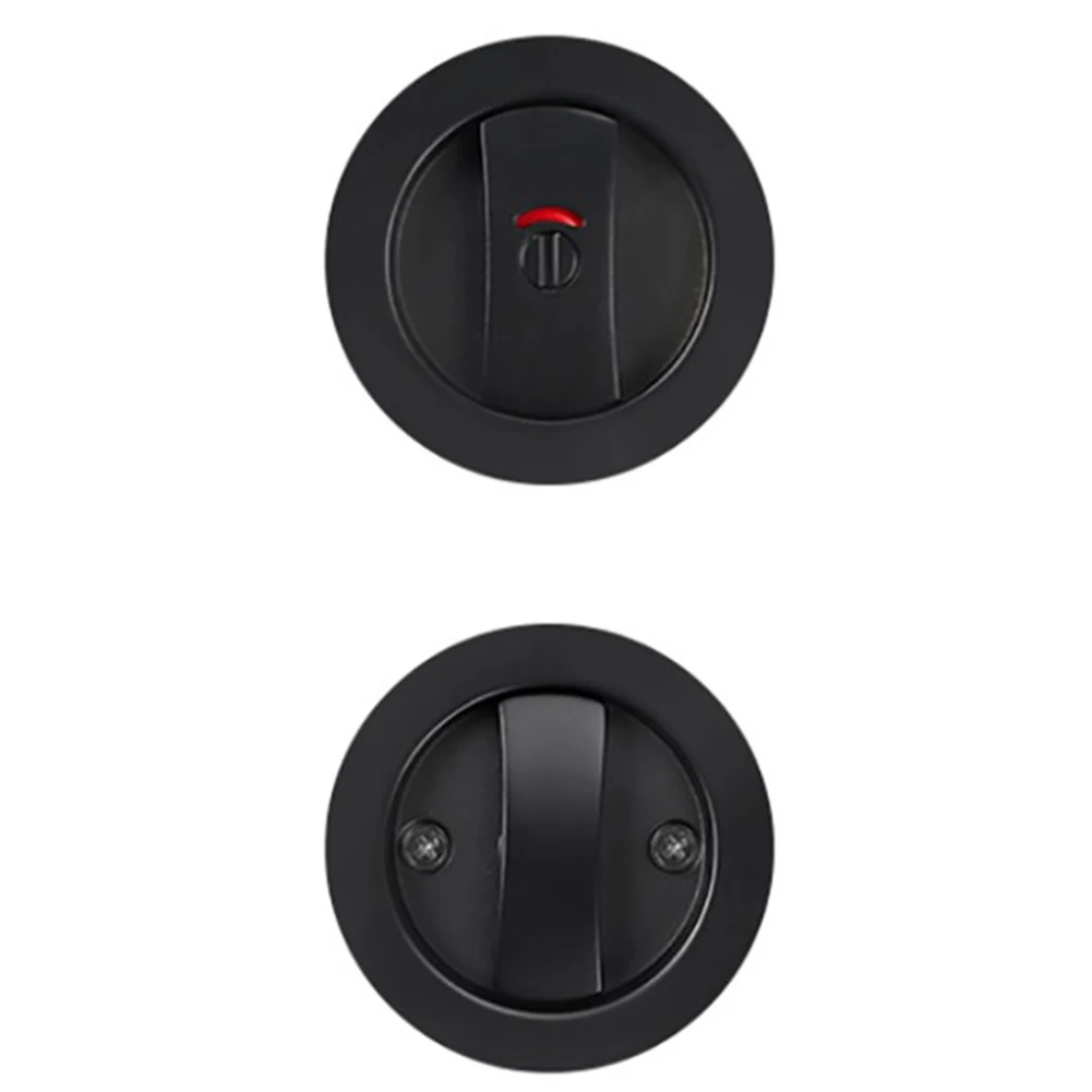 قفل الباب، قفل باب منزلق للحمام، خطاف واحد مع قفل مؤشر أحمر وأخضر، قفل باب الجيب، أجهزة غير لامعة باللون الأسود